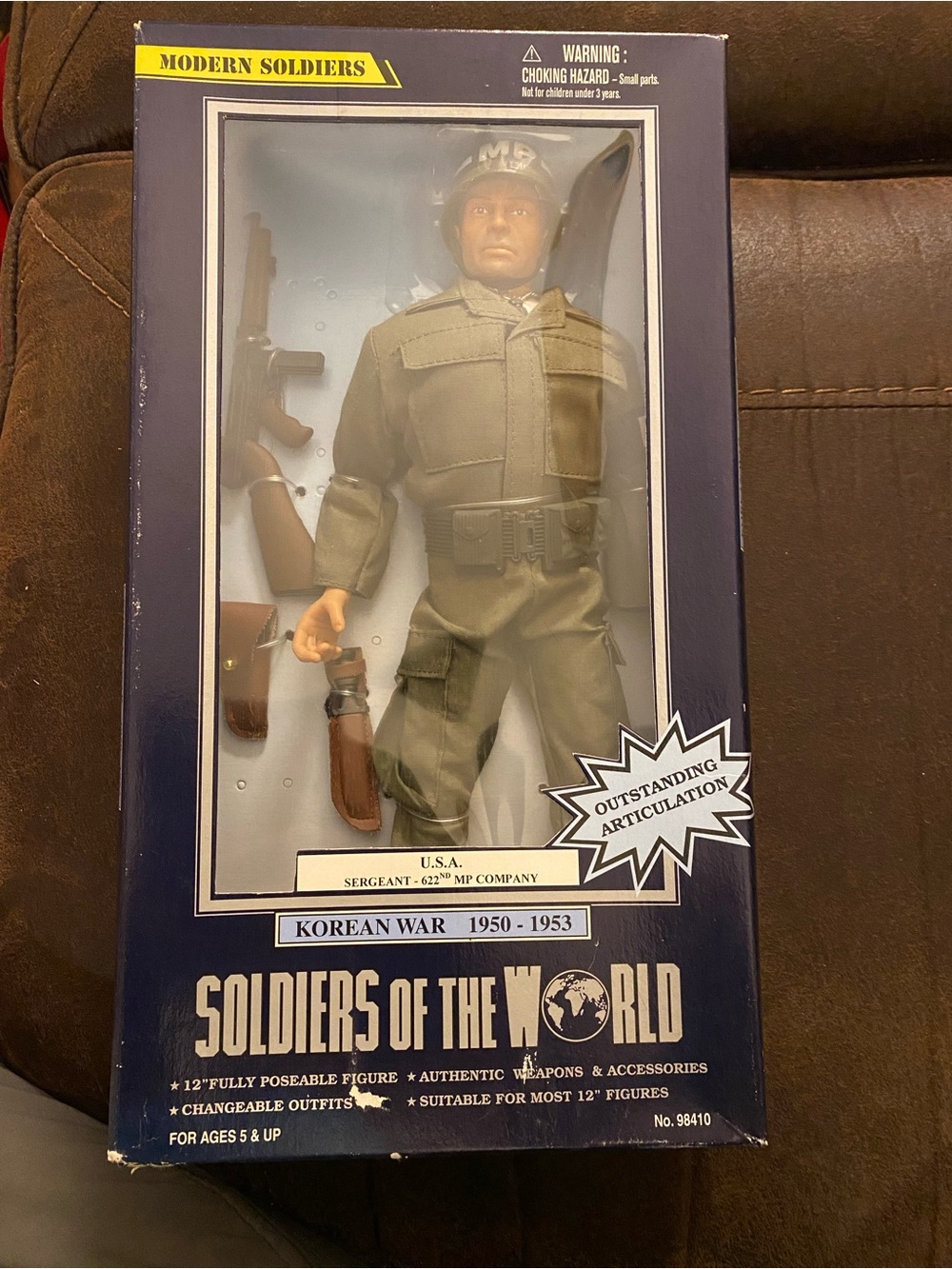 Soldiers of the World Sergeant Korean War 1950-1953 MP 1:6 Action Figure
